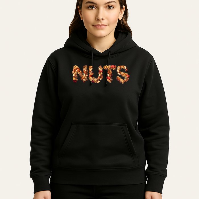 Nuts Symbol As Letters Hoodie