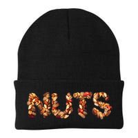 Nuts Symbol As Letters Beanie