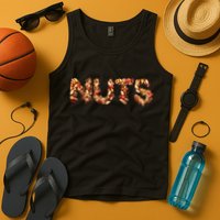 Nuts Symbol As Letters Tank Top