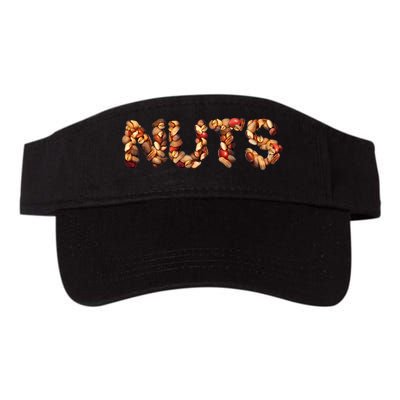 Nuts Symbol As Letters Visor