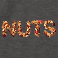 Nuts Symbol As Letters Vector Backpack