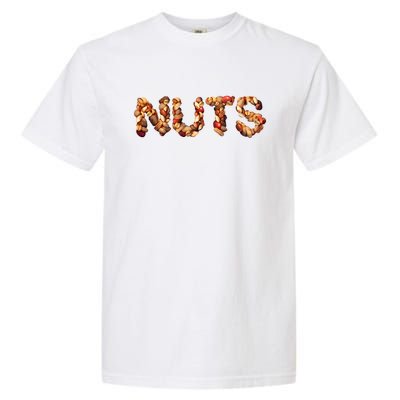 Nuts Symbol As Letters Garment-Dyed Heavyweight T-Shirt