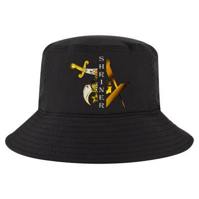 Noble Shriner And Mason Classic Symbol Cool Comfort Performance Bucket Hat