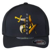 Noble Shriner And Mason Classic Symbol Flexfit Unipanel Trucker Cap