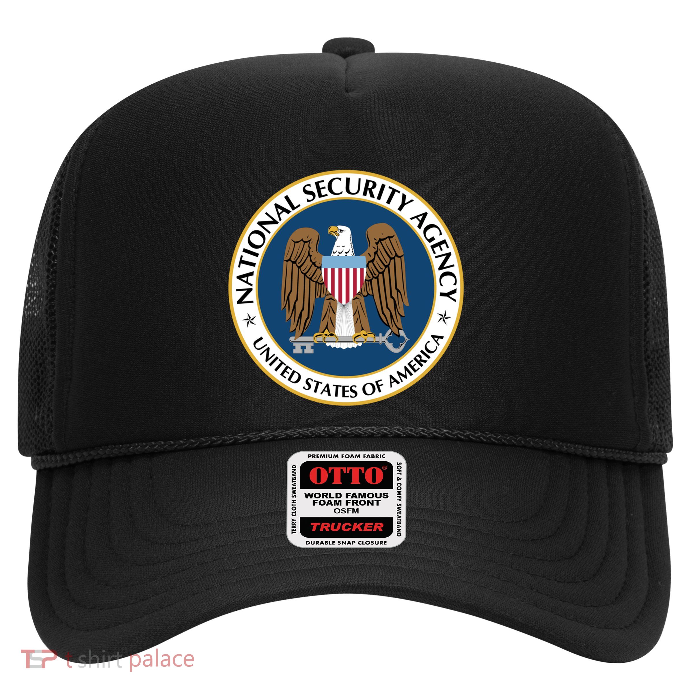 National Security Agency Nsa Military Intelligence Spy Eagle Cool Gift Trucker Hat