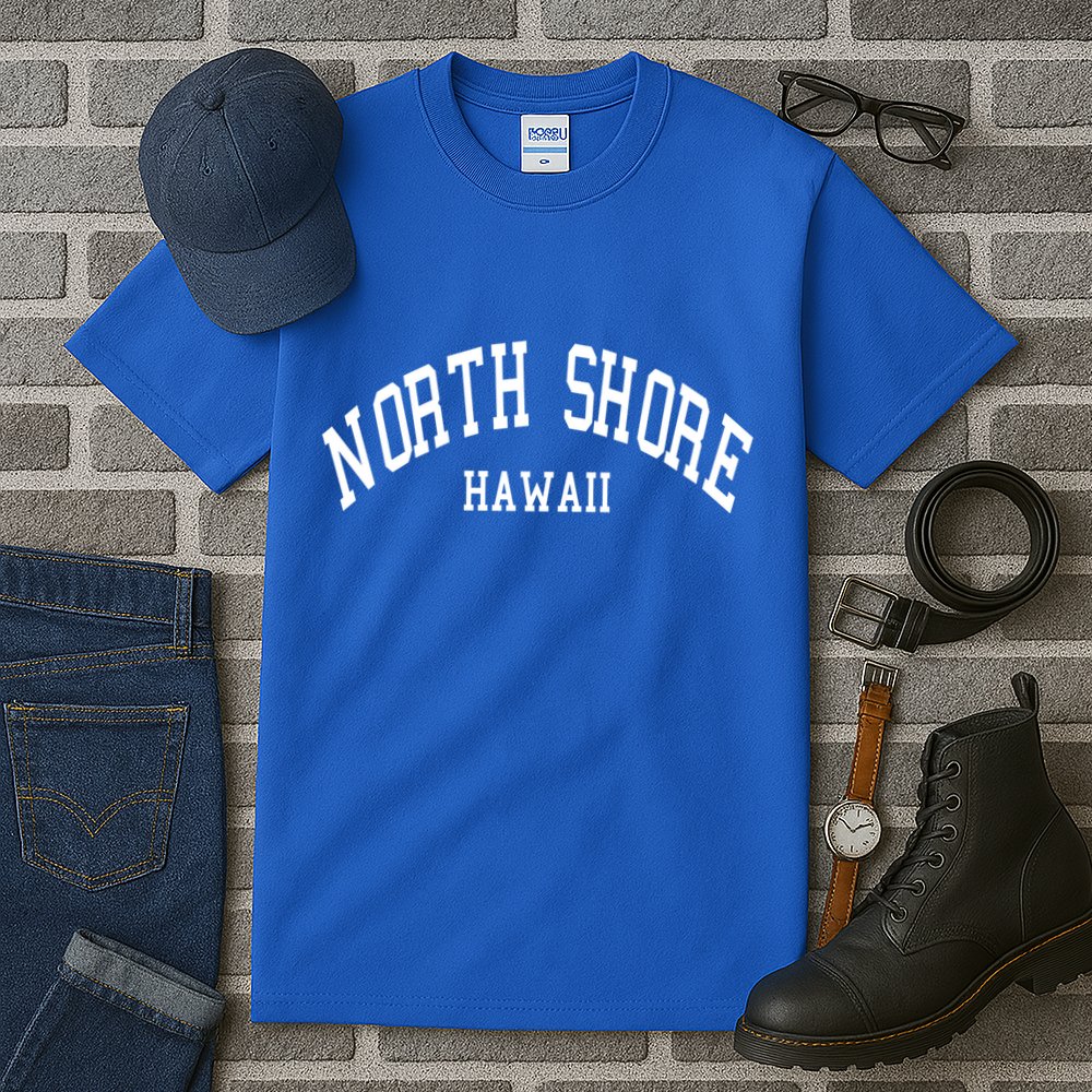 North Shore Aloha Hawaii Tribe Beach Gift Tall T-Shirt