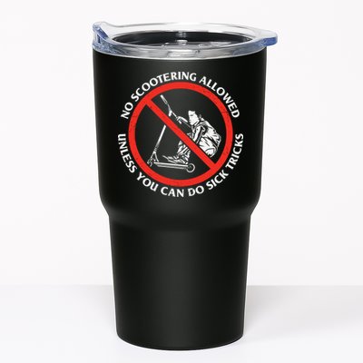No Scootering Allowed Unless You Can Do Sick Tricks Scooter Plus Size Shirts Tumbler