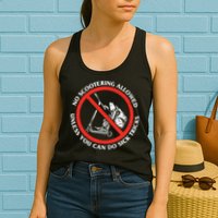 No Scootering Allowed Unless You Can Do Sick Tricks Scooter Plus Size Shirts Womens Tank Top