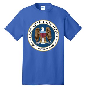 National Security Agency Nsa Military Intelligence Spy Eagle Gift Tall T-Shirt