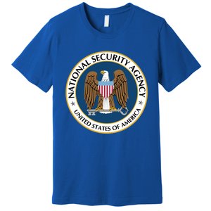 National Security Agency Nsa Military Intelligence Spy Eagle Gift Premium T-Shirt