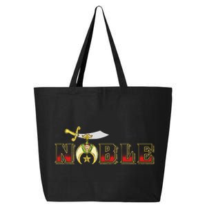 Noble Shriner Aaonms Emblem Aeaonms Mason 25L Jumbo Tote