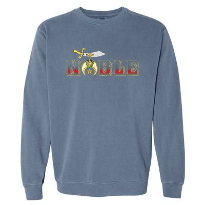 Noble Shriner Aaonms Emblem Aeaonms Mason Garment-Dyed Sweatshirt