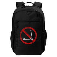 No Scooters allowed Anti Scootering True Skaters Only Backpack