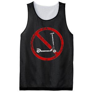 No Scooters allowed Anti Scootering True Skaters Only Mesh Reversible Basketball Jersey Tank