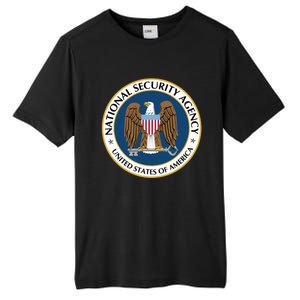 National Security Agency Nsa Military Intelligence Spy Eagle Gift Tall Fusion ChromaSoft Performance T-Shirt