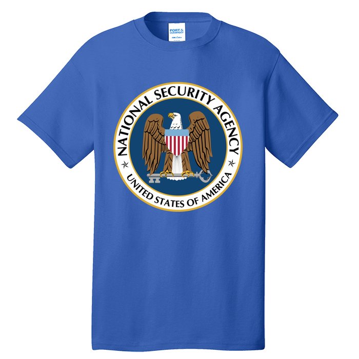 National Security Agency Nsa Military Intelligence Spy Eagle Gift Tall T-Shirt