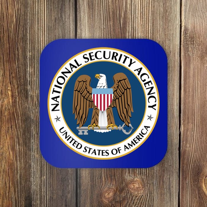 National Security Agency Nsa Military Intelligence Spy Eagle Gift Coaster