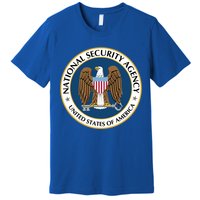 National Security Agency Nsa Military Intelligence Spy Eagle Gift Premium T-Shirt