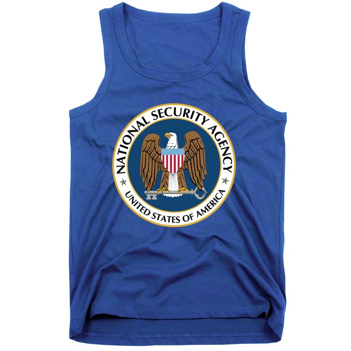 National Security Agency Nsa Military Intelligence Spy Eagle Gift Tank Top