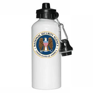 National Security Agency Nsa Military Intelligence Spy Eagle Gift Aluminum Water Bottle