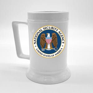 National Security Agency Nsa Military Intelligence Spy Eagle Gift Beer Stein