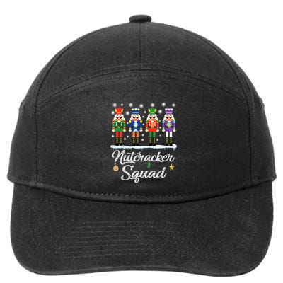 Nutcracker Squad Ballet Dance Matching Family Christmas 7-Panel Snapback Hat