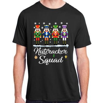 Nutcracker Squad Ballet Dance Matching Family Christmas Adult ChromaSoft Performance T-Shirt