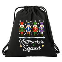 Nutcracker Squad Ballet Dance Matching Family Christmas Drawstring Bag