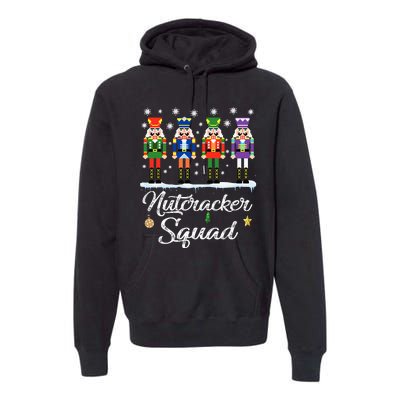 Nutcracker Squad Ballet Dance Matching Family Christmas Premium Hoodie