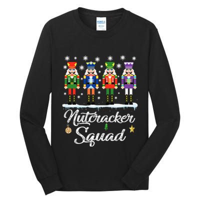 Nutcracker Squad Ballet Dance Matching Family Christmas Tall Long Sleeve T-Shirt
