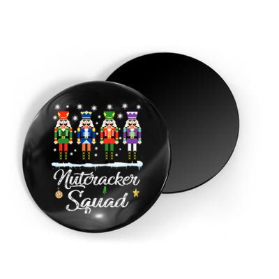 Nutcracker Squad Ballet Dance Matching Family Christmas Magnet