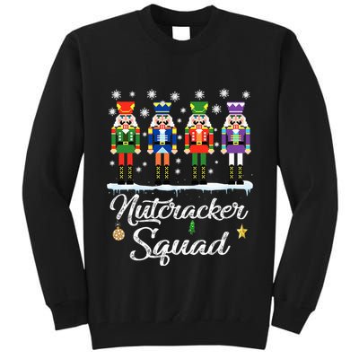 Nutcracker Squad Ballet Dance Matching Family Christmas Tall Sweatshirt