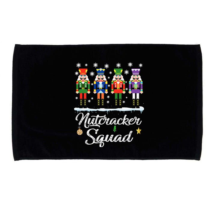 Nutcracker Squad Ballet Dance Matching Family Christmas Microfiber Hand Towel