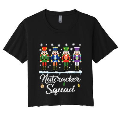 Nutcracker Squad Ballet Dance Matching Family Christmas Crop Top