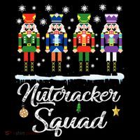 Nutcracker Squad Ballet Dance Matching Family Christmas Womens T-Shirt