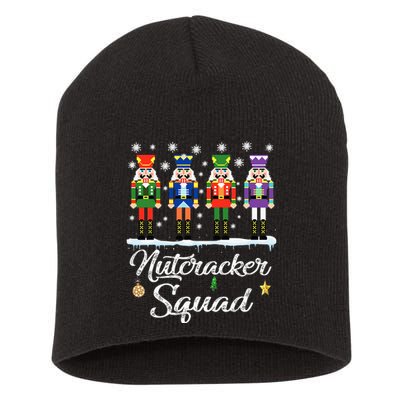 Nutcracker Squad Ballet Dance Matching Family Christmas Short Acrylic Beanie
