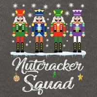 Nutcracker Squad Ballet Dance Matching Family Christmas Cotton Canvas Backpack