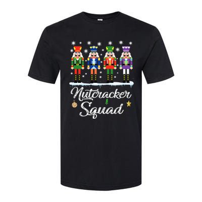 Nutcracker Squad Ballet Dance Matching Family Christmas Softstyle® CVC T-Shirt