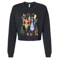 Nutcracker Squad Ballet Dance Matching Family Christmas Cropped Pullover Crew