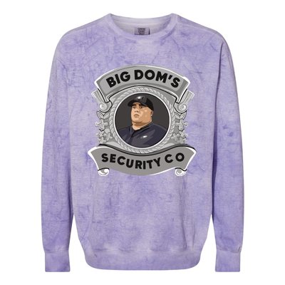 Nick Sirianni Big Doms Disandro Security Co Colorblast Crewneck Sweatshirt