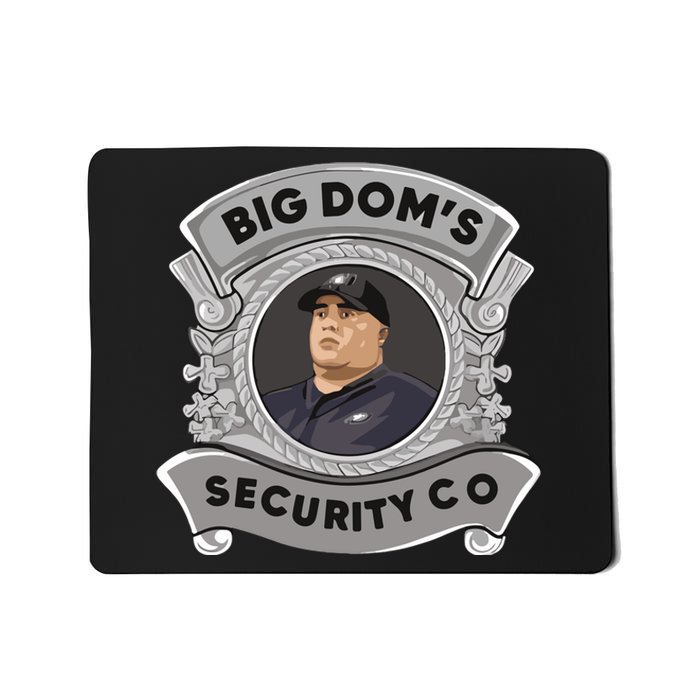 Nick Sirianni Big Doms Disandro Security Co Mousepad