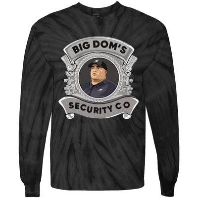 Nick Sirianni Big Doms Disandro Security Co Tie-Dye Long Sleeve Shirt