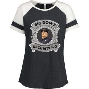 Nick Sirianni Big Doms Disandro Security Co Enza Ladies Jersey Colorblock Tee