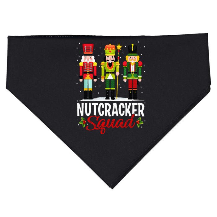 Nutcracker Squad Ballet Dance Matching Family Christmas Xmas USA-Made Doggie Bandana