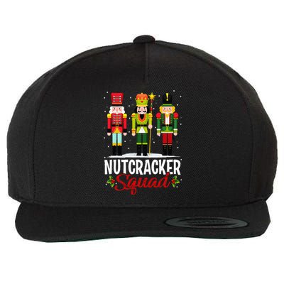 Nutcracker Squad Ballet Dance Matching Family Christmas Xmas Wool Snapback Cap