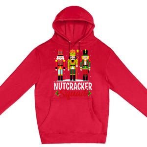 Nutcracker Squad Ballet Dance Matching Family Christmas Xmas Premium Pullover Hoodie