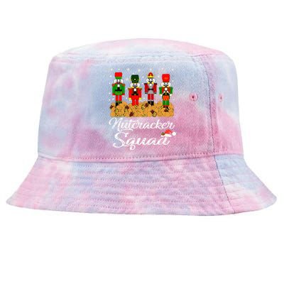 Nutcracker Squad Ballet Dance Matching Family Christmas Tie-Dyed Bucket Hat