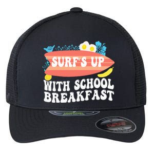 National School Breakfast Week Surfs Up Flexfit Unipanel Trucker Cap