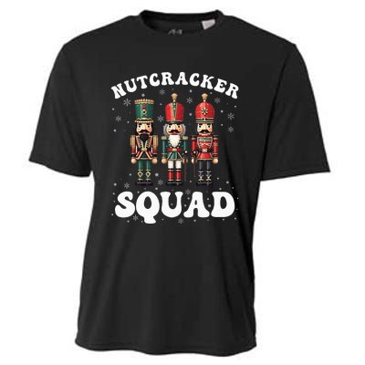 Nutcracker Squad Ballet Dance Family Christmas Holiday Cooling Performance Crew T-Shirt