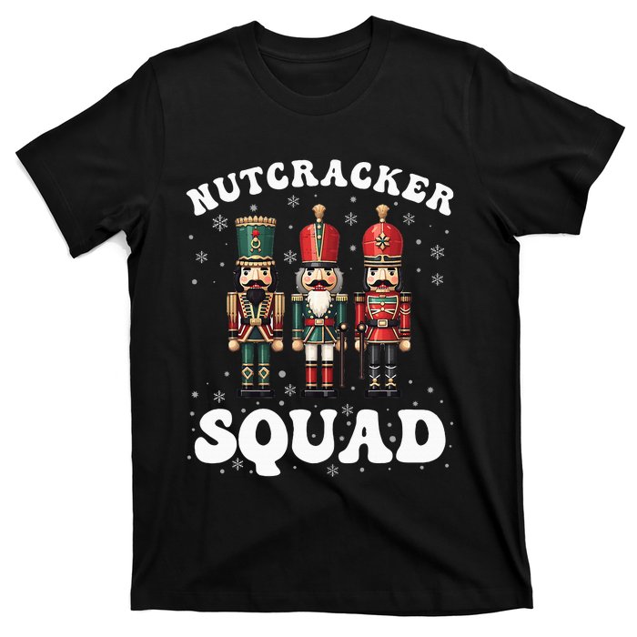 Nutcracker Squad Ballet Dance Family Christmas Holiday T-Shirt